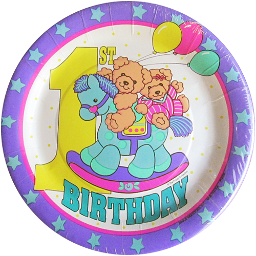 1st birthday teddy bear